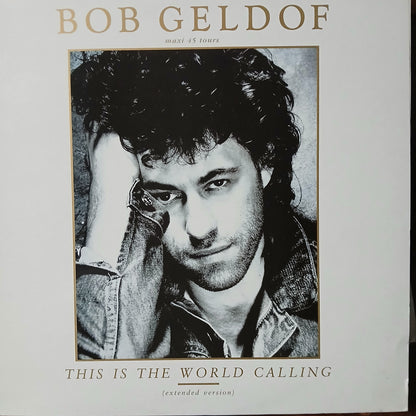 Bob Geldof This is the World Calling Maxi De Epoca VG+