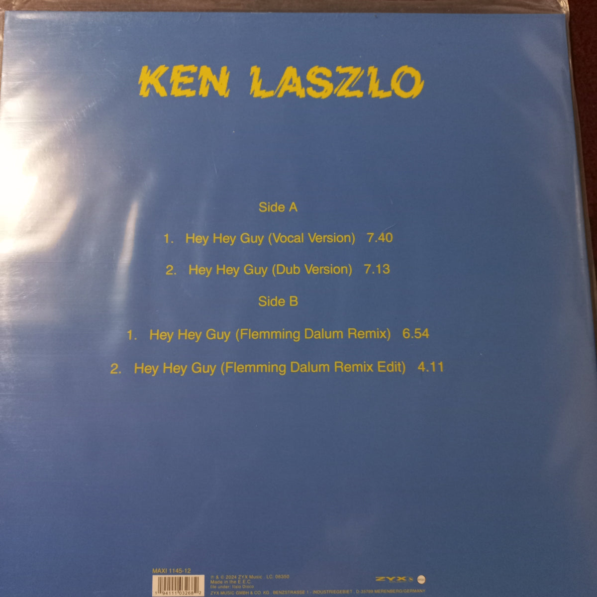 Ken Lazlo Hey Hey Guy Maxi Near Mint