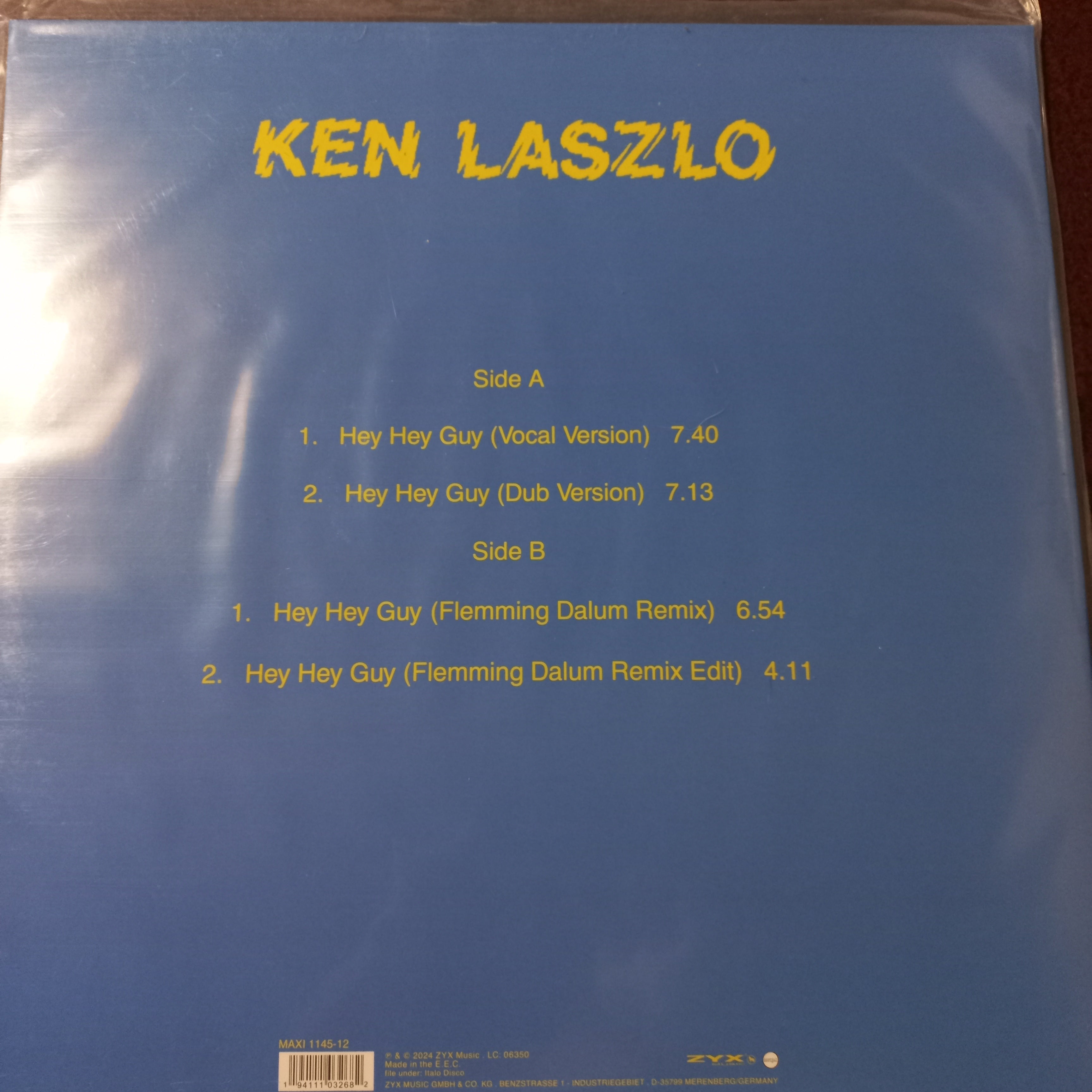 Ken Lazlo Hey Hey Guy Maxi Near Mint