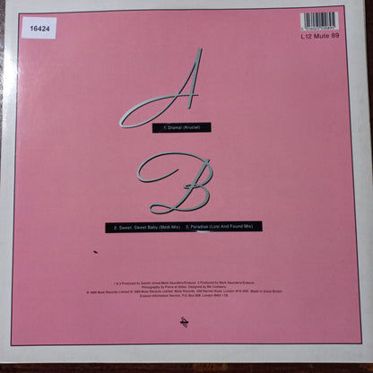 Erasure Drama Maxi De Epoca VG+