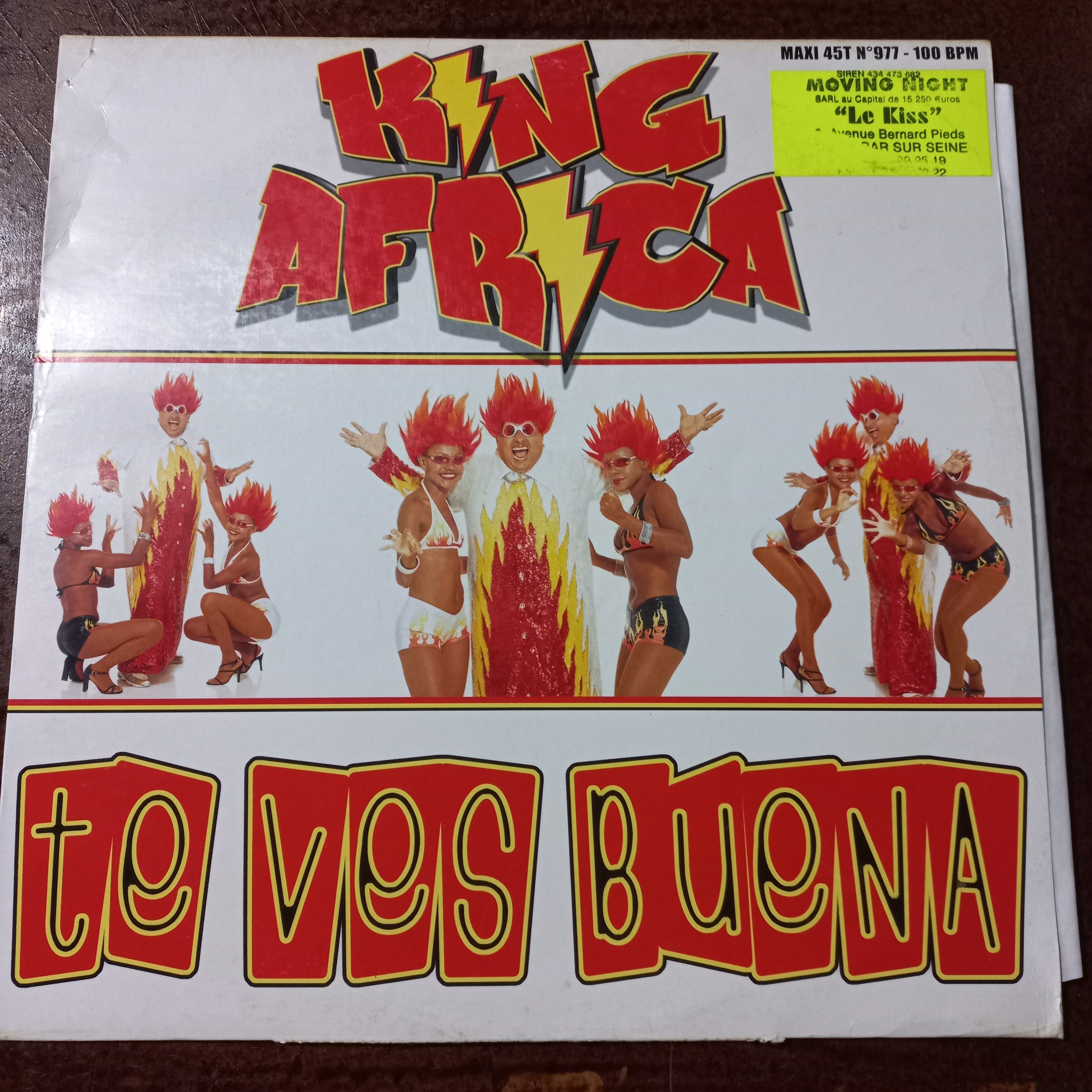King Africa Te Ves Buena Maxi De Epoca VG+