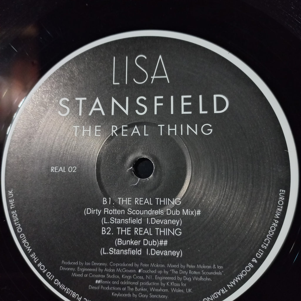 Lisa Stanfield The Real Thing Maxi De Epoca VG+