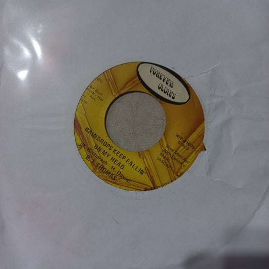 Bj Thomas Raindrops Keeps Falling to my Head Simple 7" 2da. Mano VG+