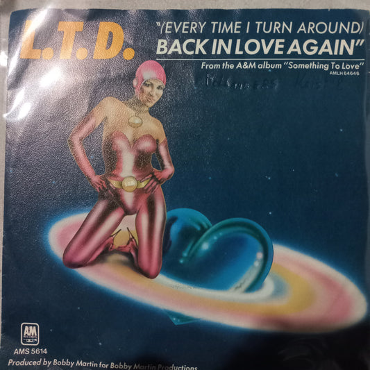 Ltd Back In Love Again Simple 7" Vg+ De Epoca