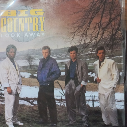 Big Country Look Away Simple 7" De Epoca VG+