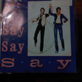 Paul Mc Cartney Michael Jackson Say Say Say Simple 7" De Epoca VG+