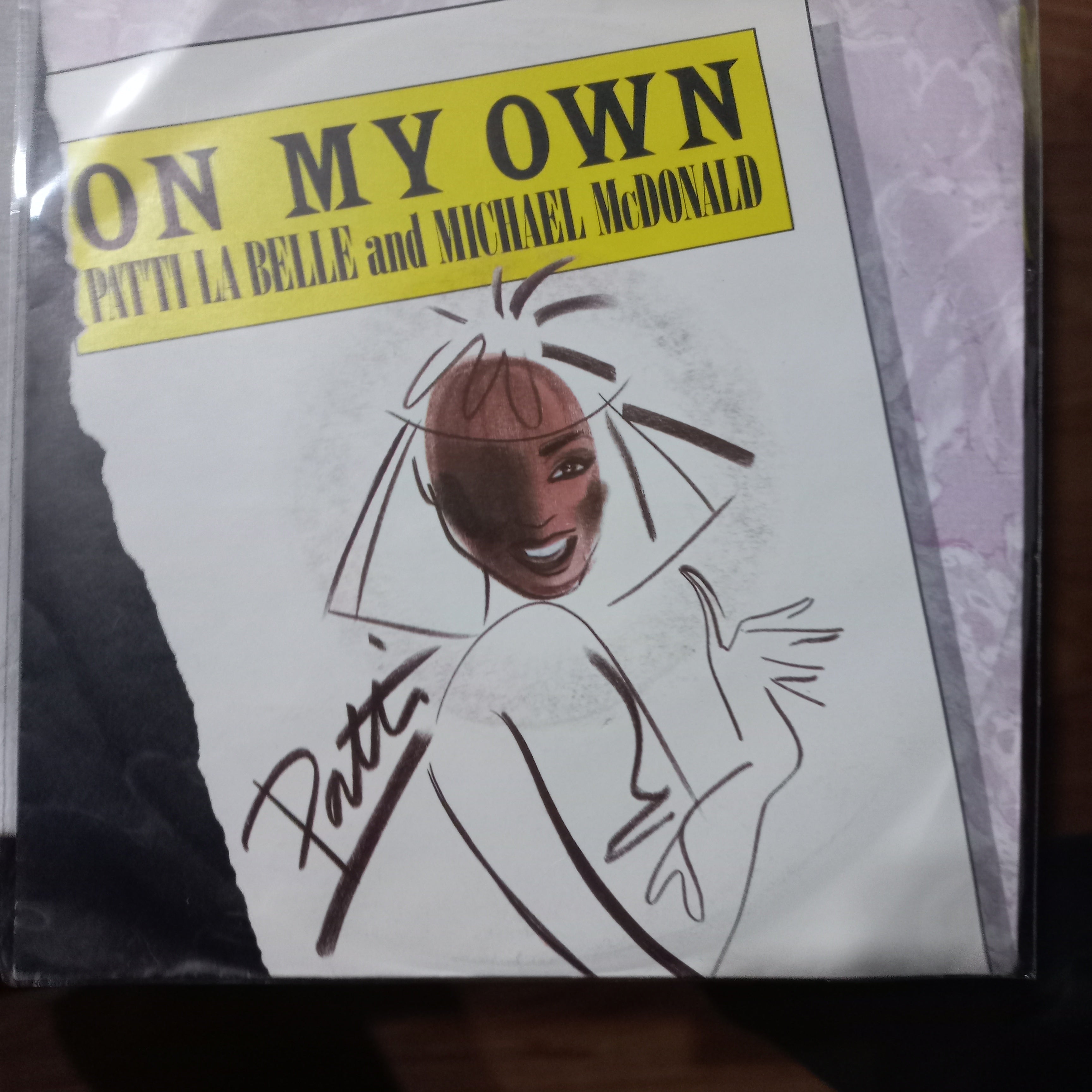 Patti La Belle On My Own Simple 7" 2da. Mano VG+