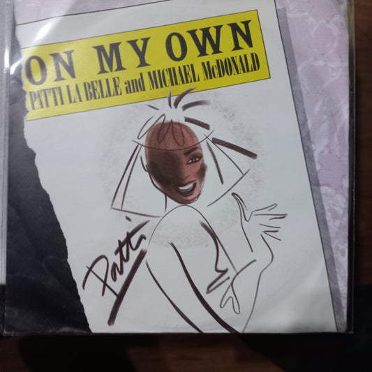 Patti La Belle On My Own Simple 7" 2da. Mano VG+