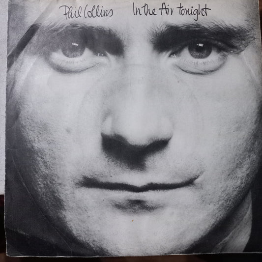 Phil Collins In the Air Tonight Simple 7" 2da. Mano VG+