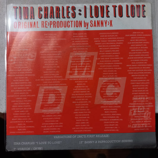 Tina Charles I Love to Love Simple 7" 2da. Mano VG+
