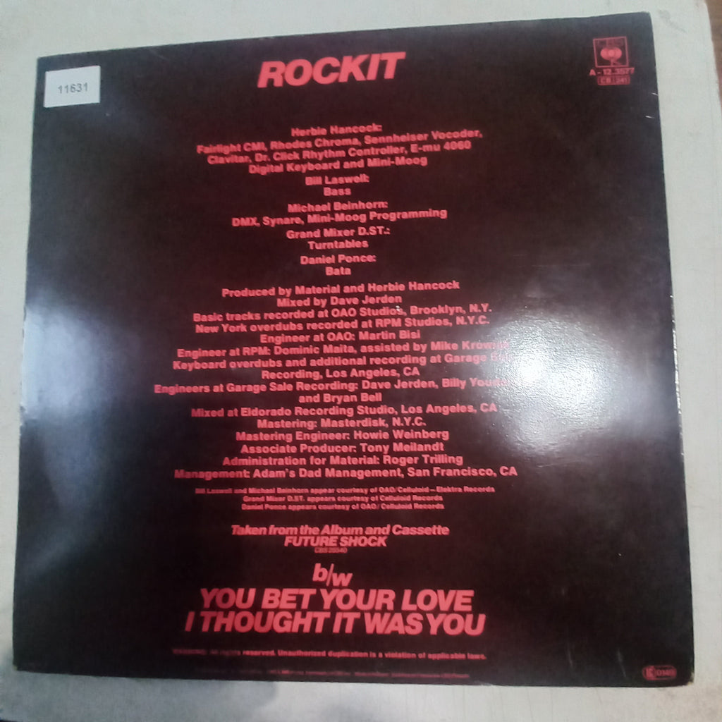 Herbie Hancock Rock It Maxi de Epoca VG+