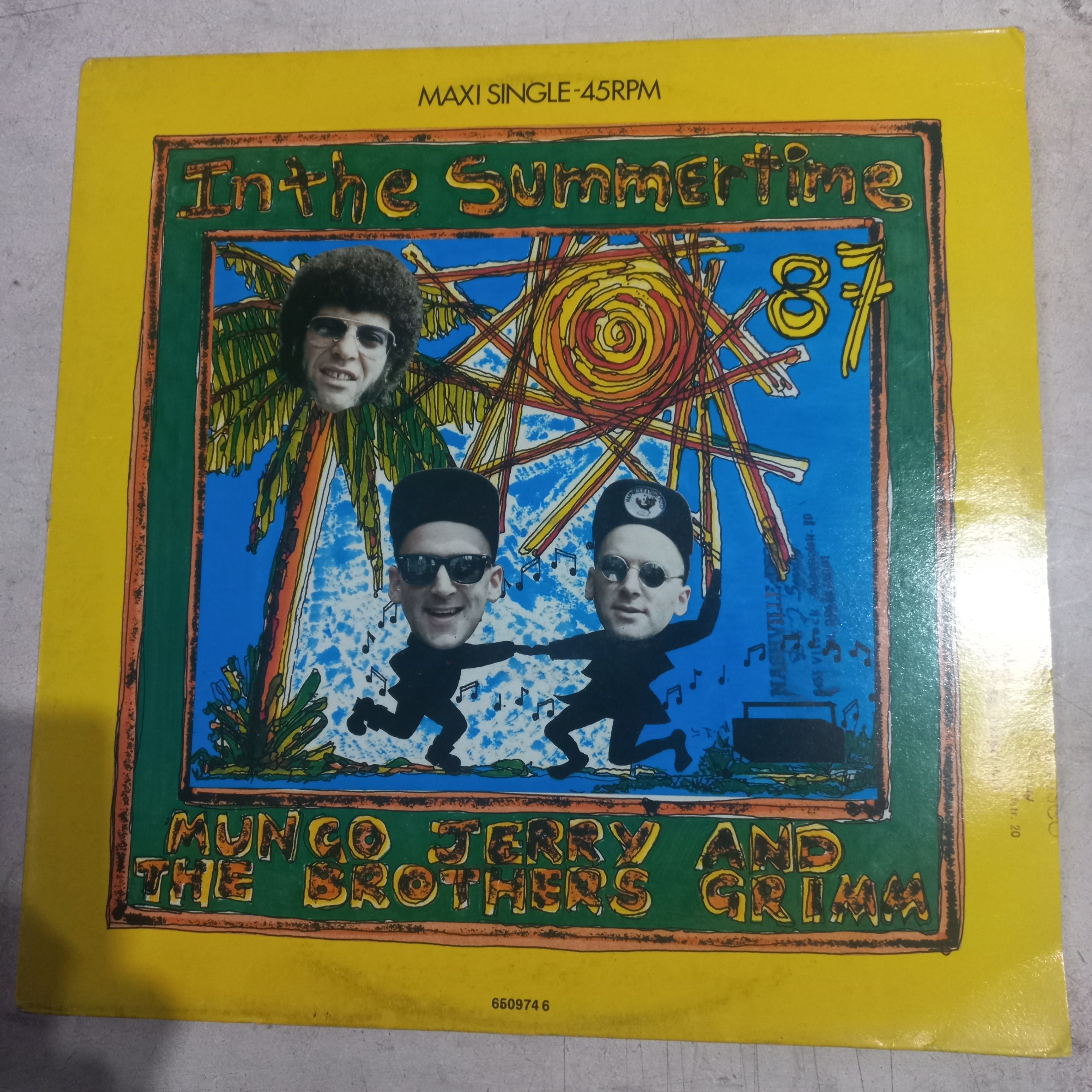 Mungo Jerry In the Summertime Maxi de Epoca VG +