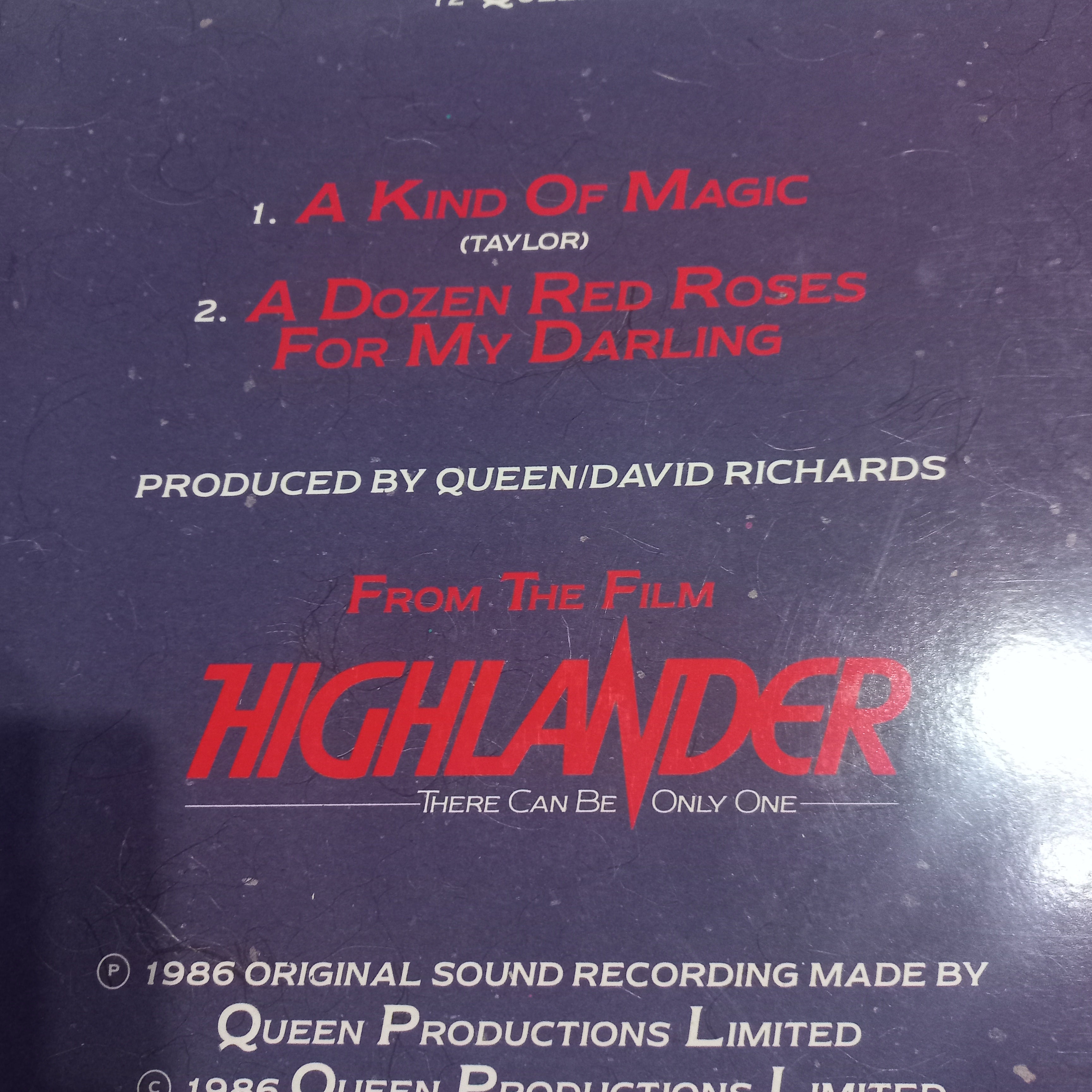 Queen A Kind of Magic Maxi de Epoca VG +