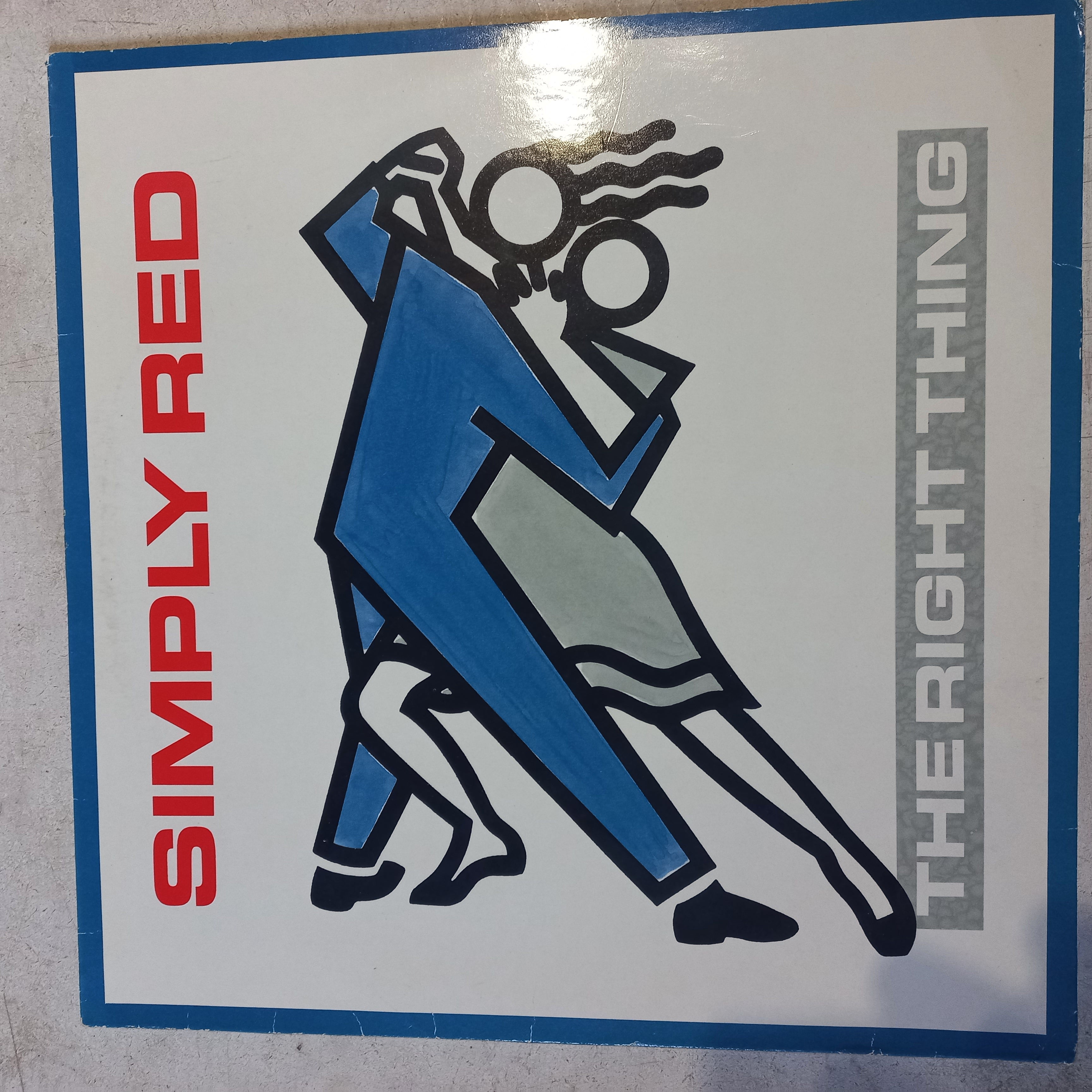 Simply Red The Right Thing Maxi VG+ – 33y45RPM