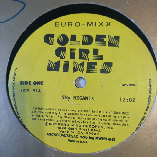 Madonna Golden Girl New Megamix Maxi VG+