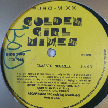 Madonna Golden Girl New Megamix Maxi VG+