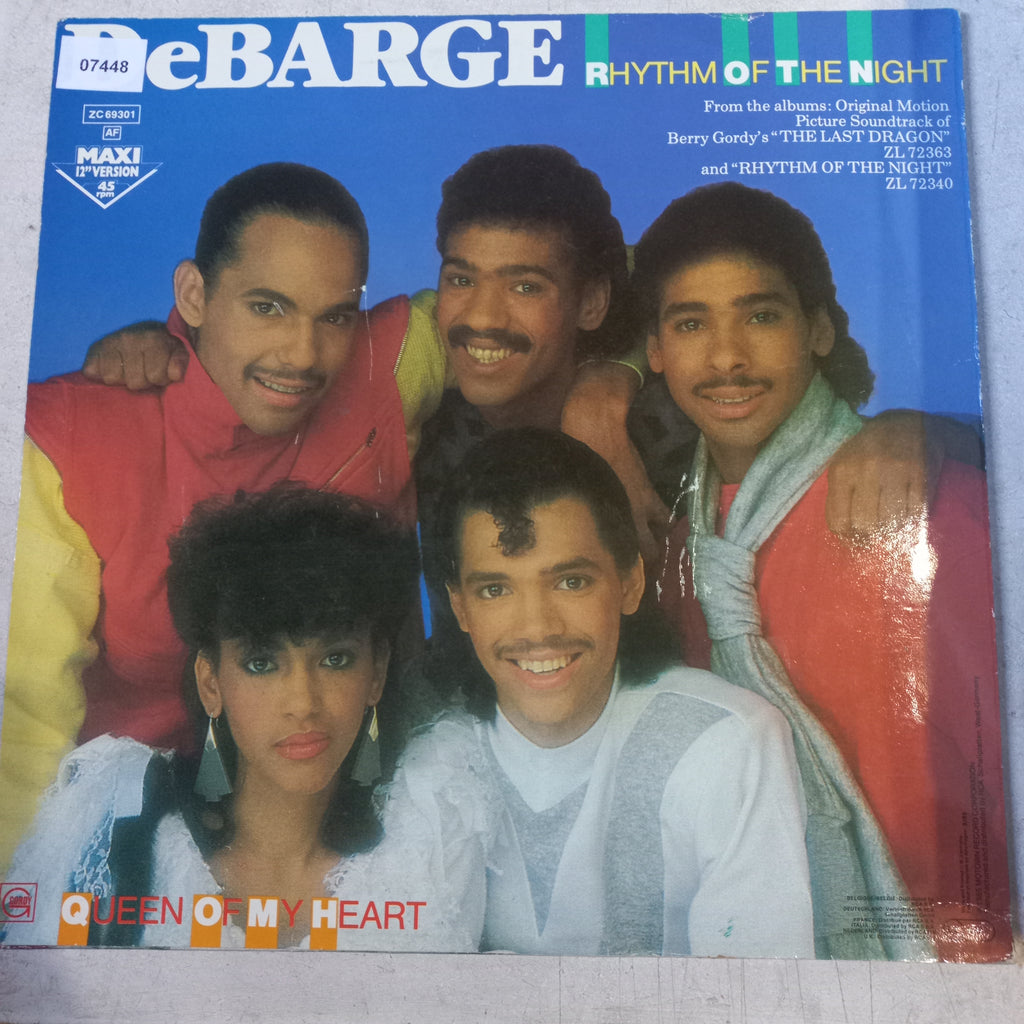 De Barge Rhythm of the Night Maxi VG+