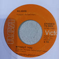 Nilsson Without You Simple 7" Vg+ De Epoca