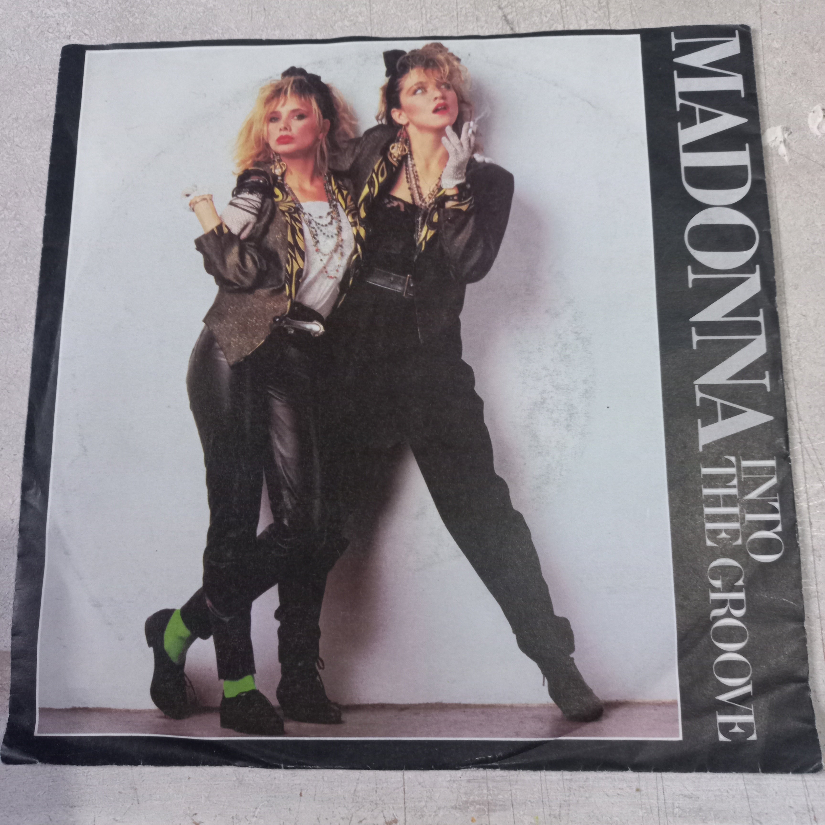 Madonna Into The Groove Simple 7" Vg+ De Epoca