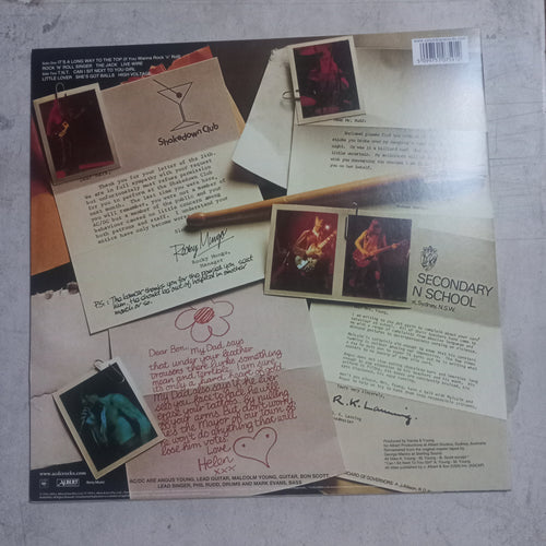 AC/DC High Voltage LP Abierto Near Mint Inmaculado