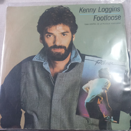 Kenny Loggins Footloose Simple 7" Vg+ De Epoca