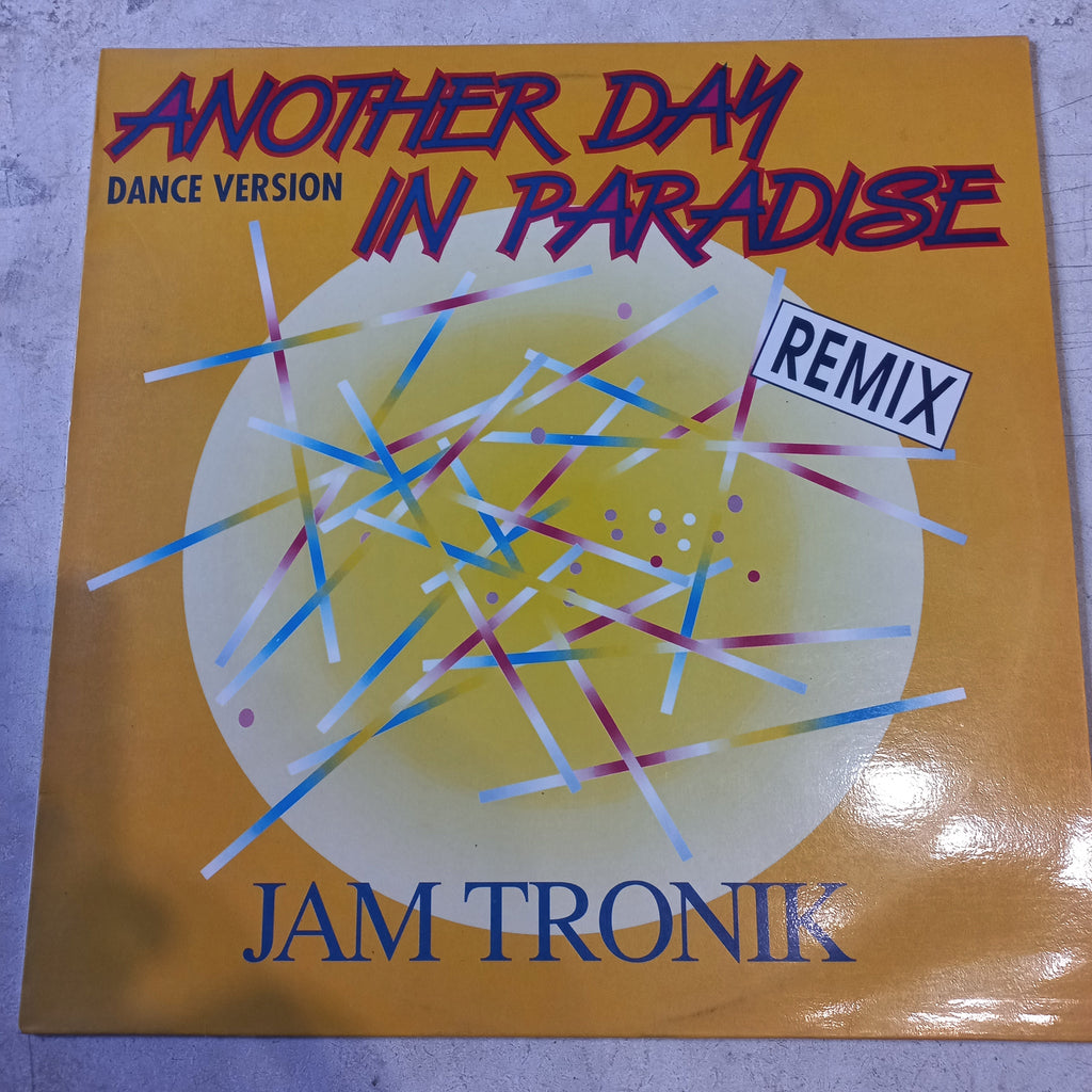 Jam Tronik Another Day in Paradise Maxi VG+De Epoca
