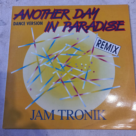 Jam Tronik Another Day in Paradise Maxi VG+De Epoca