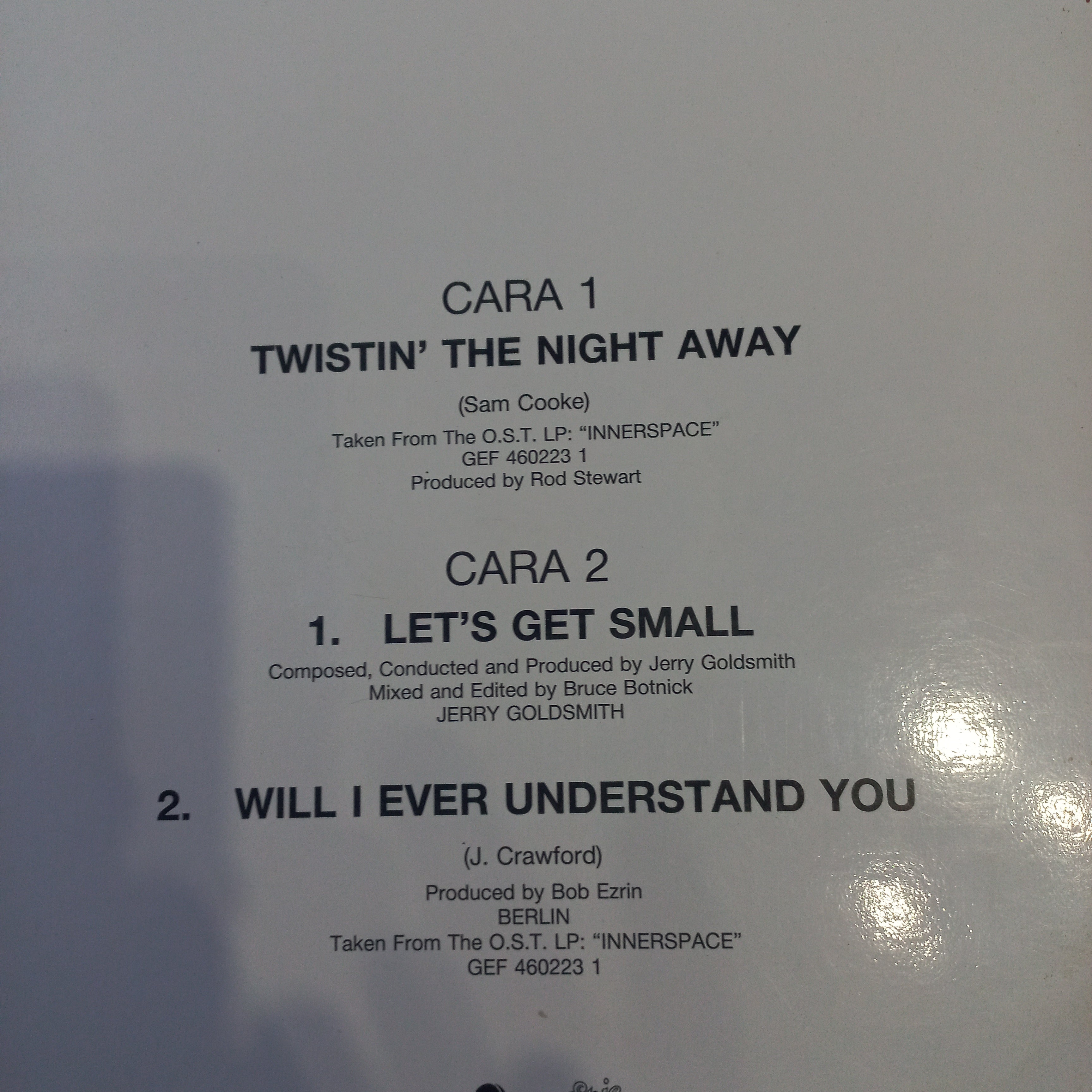 Rod Stewart Twisting in the Night Away Maxi VG+ De Epoca
