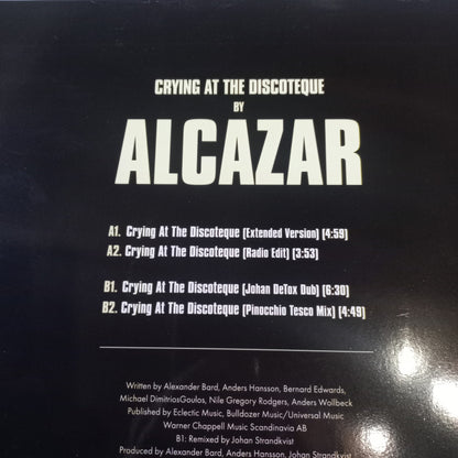 Alcazar Crying at the Discotheque un Clasico Maxi Near Mint