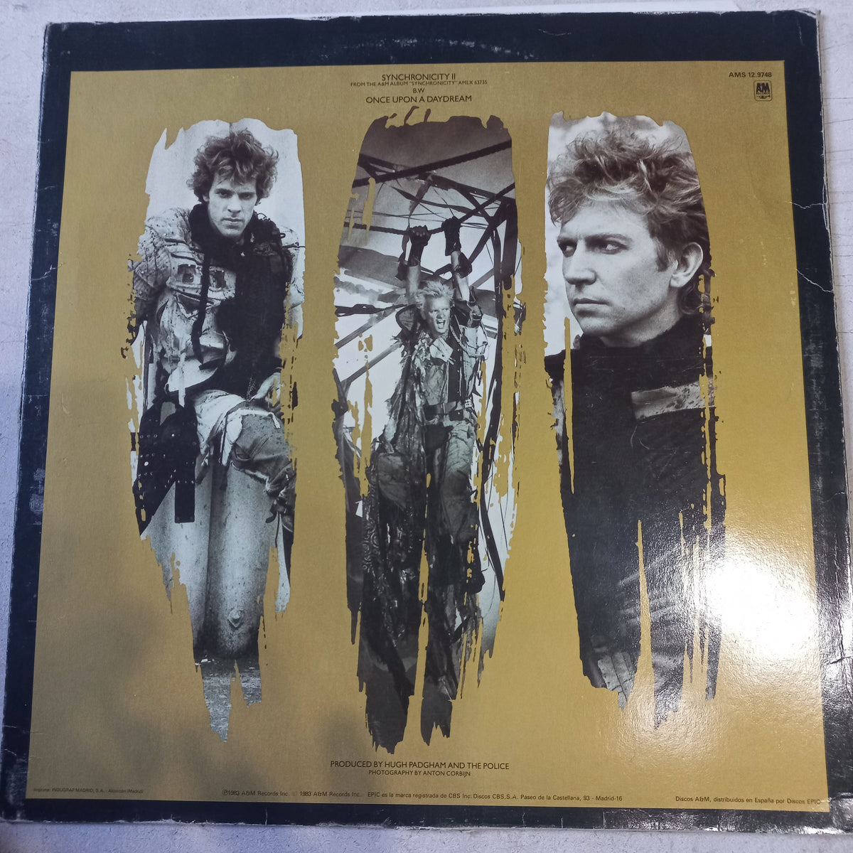 The Police Synchronicity II Maxi VG+ De Epoca