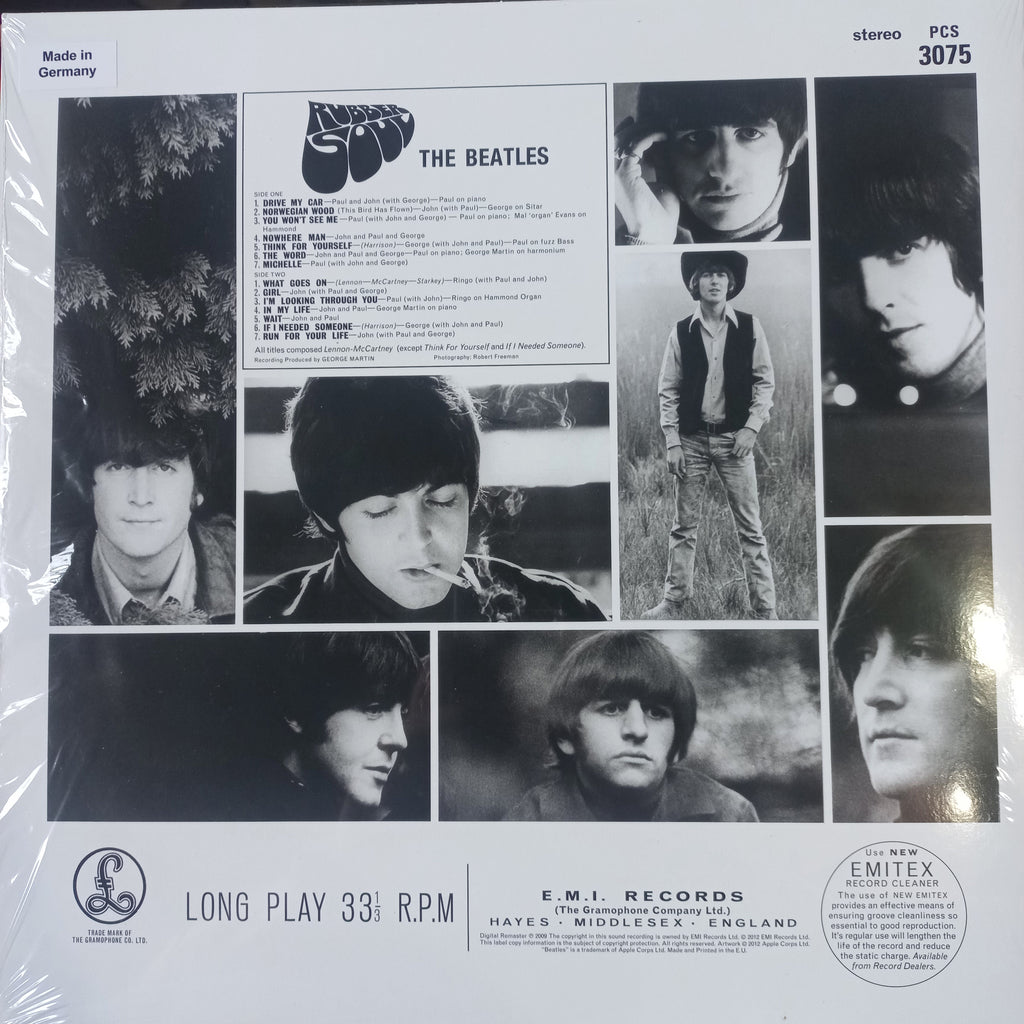The Beatles Rubber Soul Lp Mint