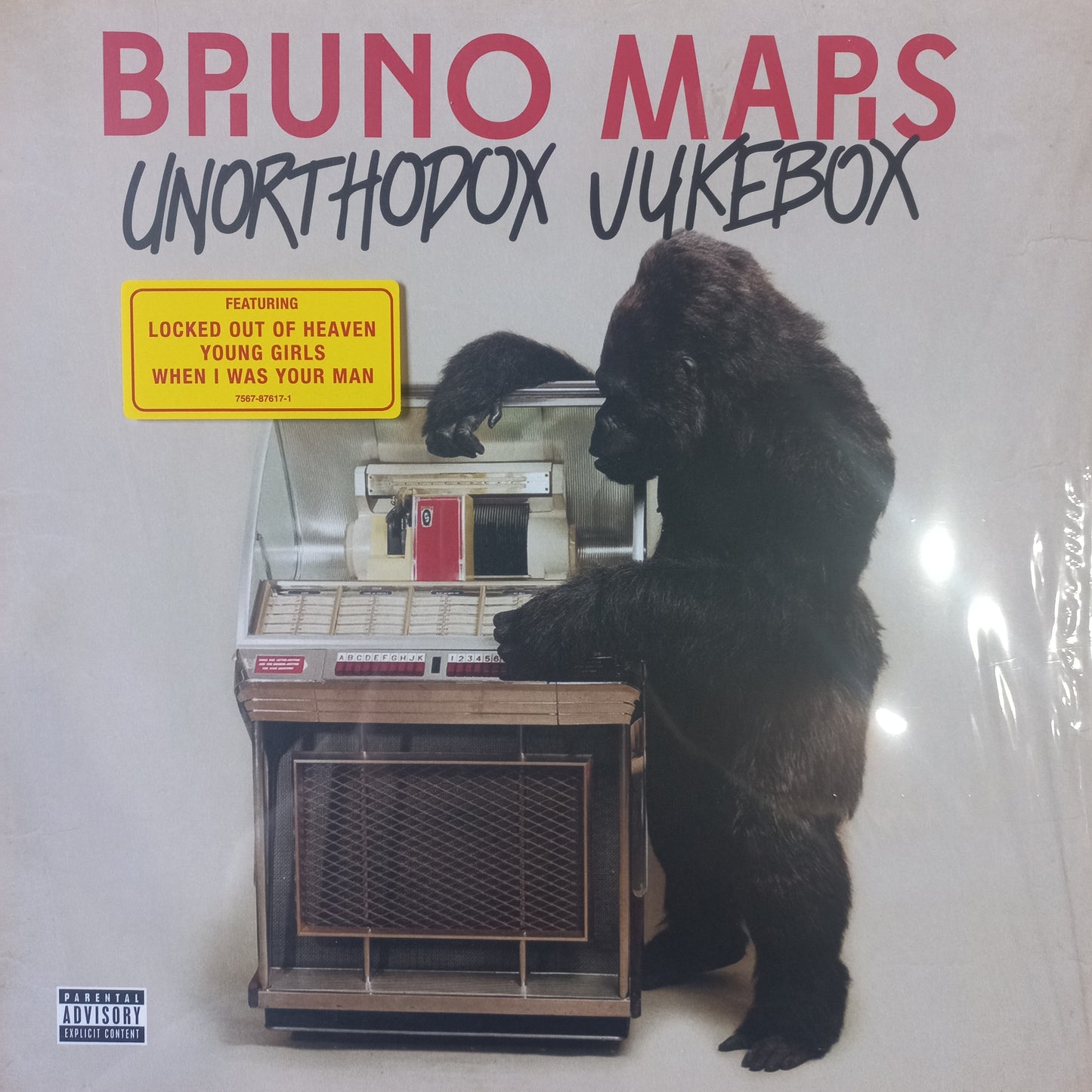 Bruno Mars Unorthodox Jukebox Lp Mint