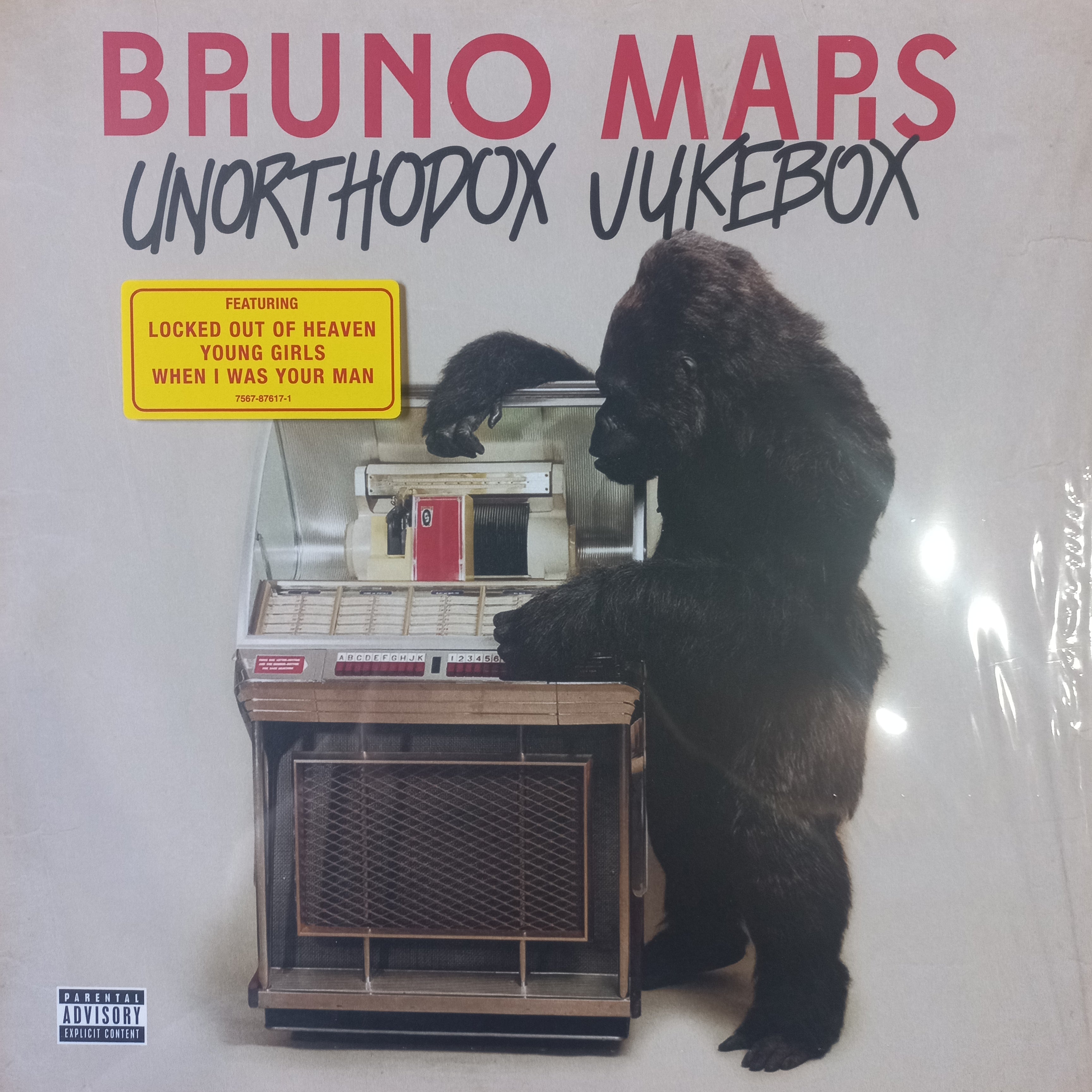 Bruno Mars Unorthodox Jukebox Lp Mint