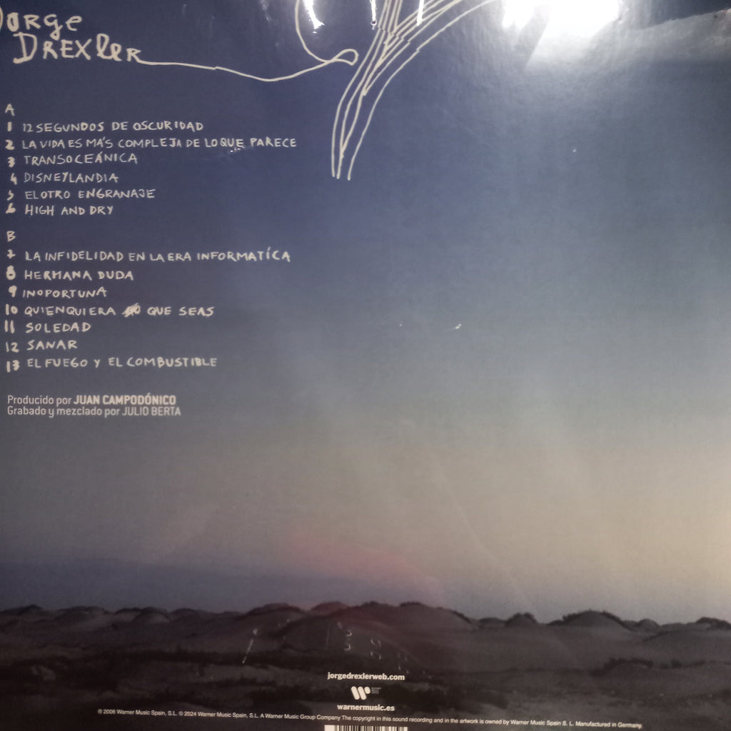 Jorge Drexler 12 Segundos de Oscuridad Greatest Hits Lp Mint