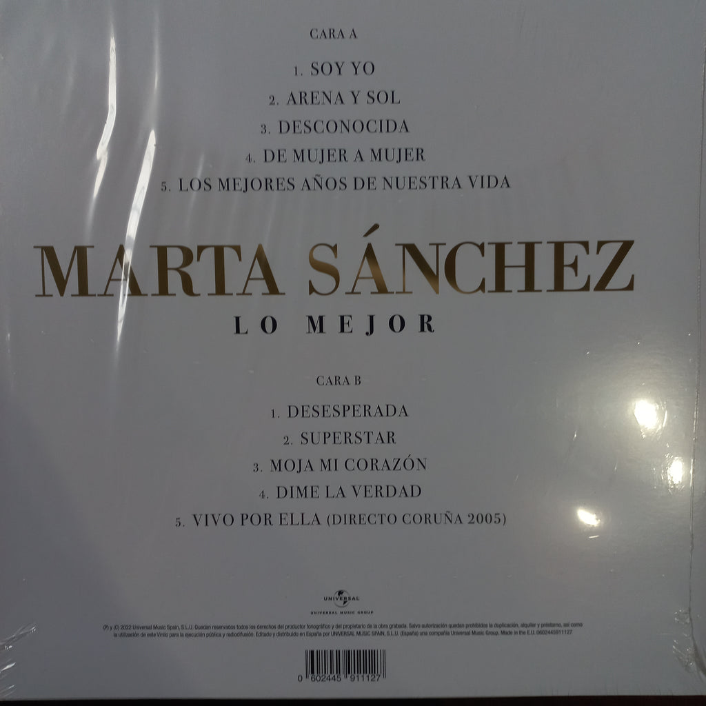Marta Sanchez Lo Mejor Lp Mint