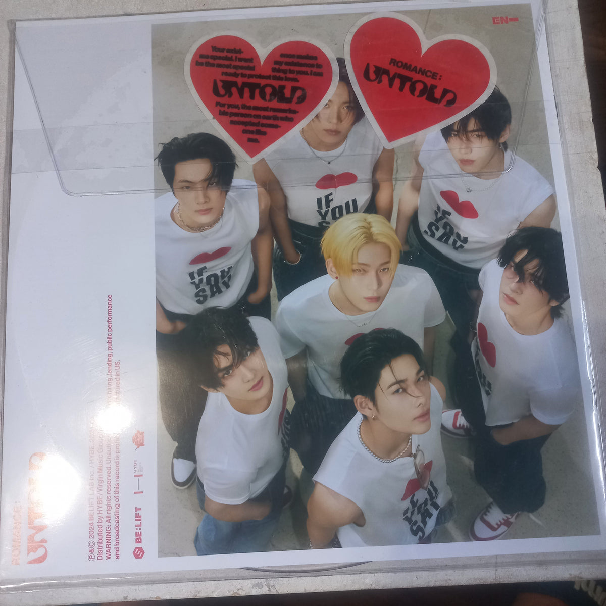 Enyphen Romance Untold Lp Mint