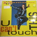 MC HAMMER YOU CANT TOUCH THIS MAXI 12" SECOND HAND VG+ O NM