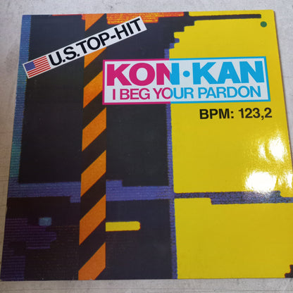 KON KAN I BEG YOUR PARDON MAXI 12" SECOND HAND VG+ O NM