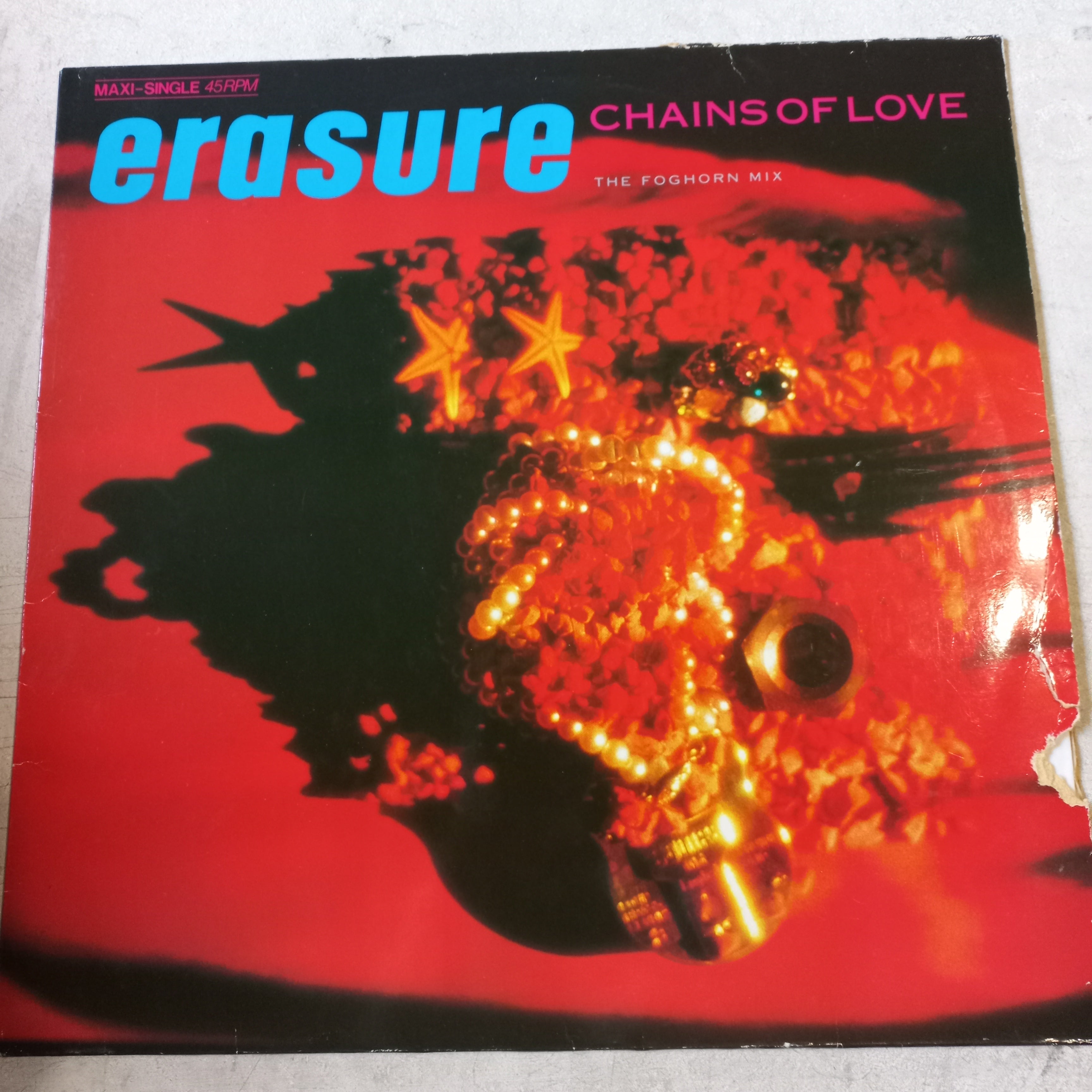 ERASURE CHAINS OF LOVE BAD GOOD UGLY MAXI 12" SECOND HAND VG+ O NM