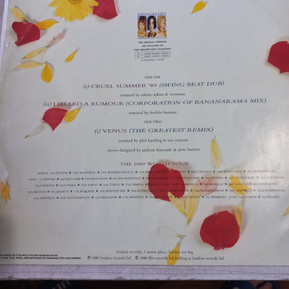 BANANARAMA CRUEL SUMMER MAXI 12" SECOND HAND VG+ O NM