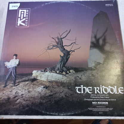 NIK KERSHAW THE RIDDLE MAXI 12" SECOND HAND VG+ O NM