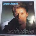 BRYAN ADAMS RUN TO YOU MAXI 12" SECOND HAND VG+ O NM