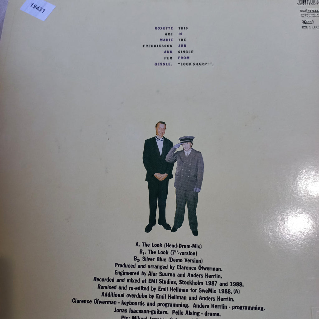 ROXETTE THE LOOK MAXI 12" SECOND HAND VG+ O NM