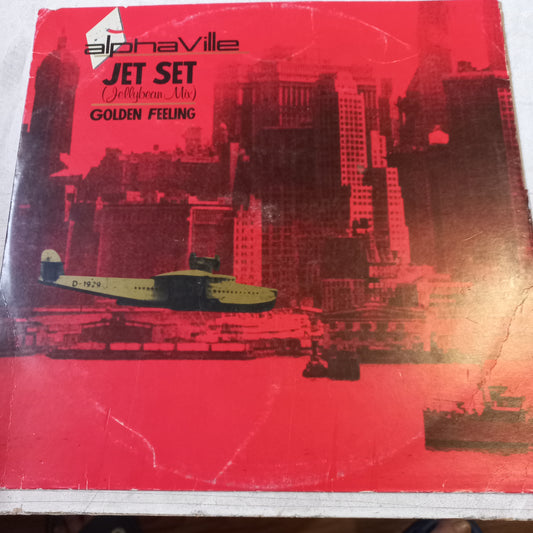 ALPHAVILLE JET SET MAXI 12" SECOND HAND VG+ O NM