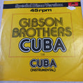 GIBSON BROTHERS CUBA MAXI 12" SECOND HAND VG+ O NM