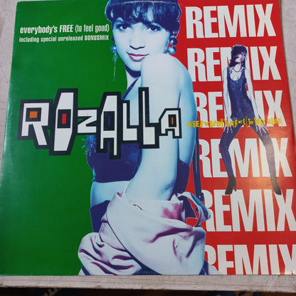 ROZALLA EVERYBODYS FREE MAXI 12" SECOND HAND VG+ O NM