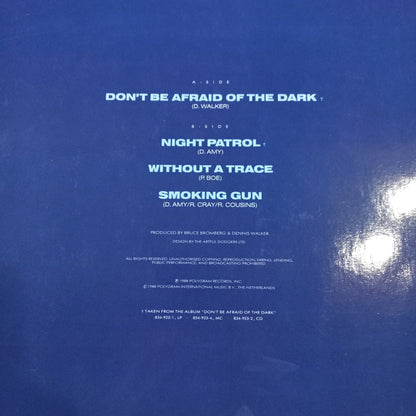 ROBERT CRAY BAND DONT BE AFRAID OF THE DARK MAXI 12" SECOND HAND VG+ O NM