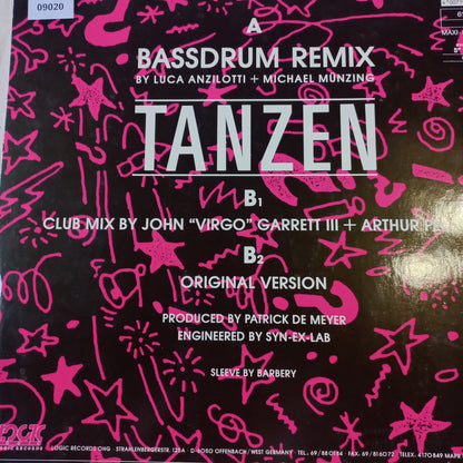 TANZEN TRAGIC ERROR MAXI 12" SECOND HAND VG+ O NM