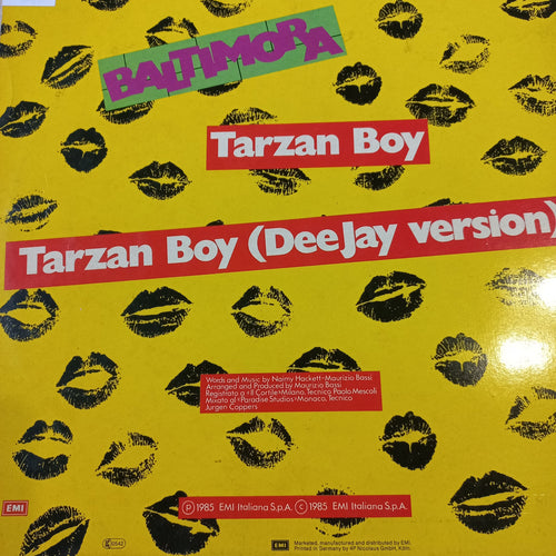 BALTIMORA TARZAN BOY MAXI 12" SECOND HAND VG+ O NM