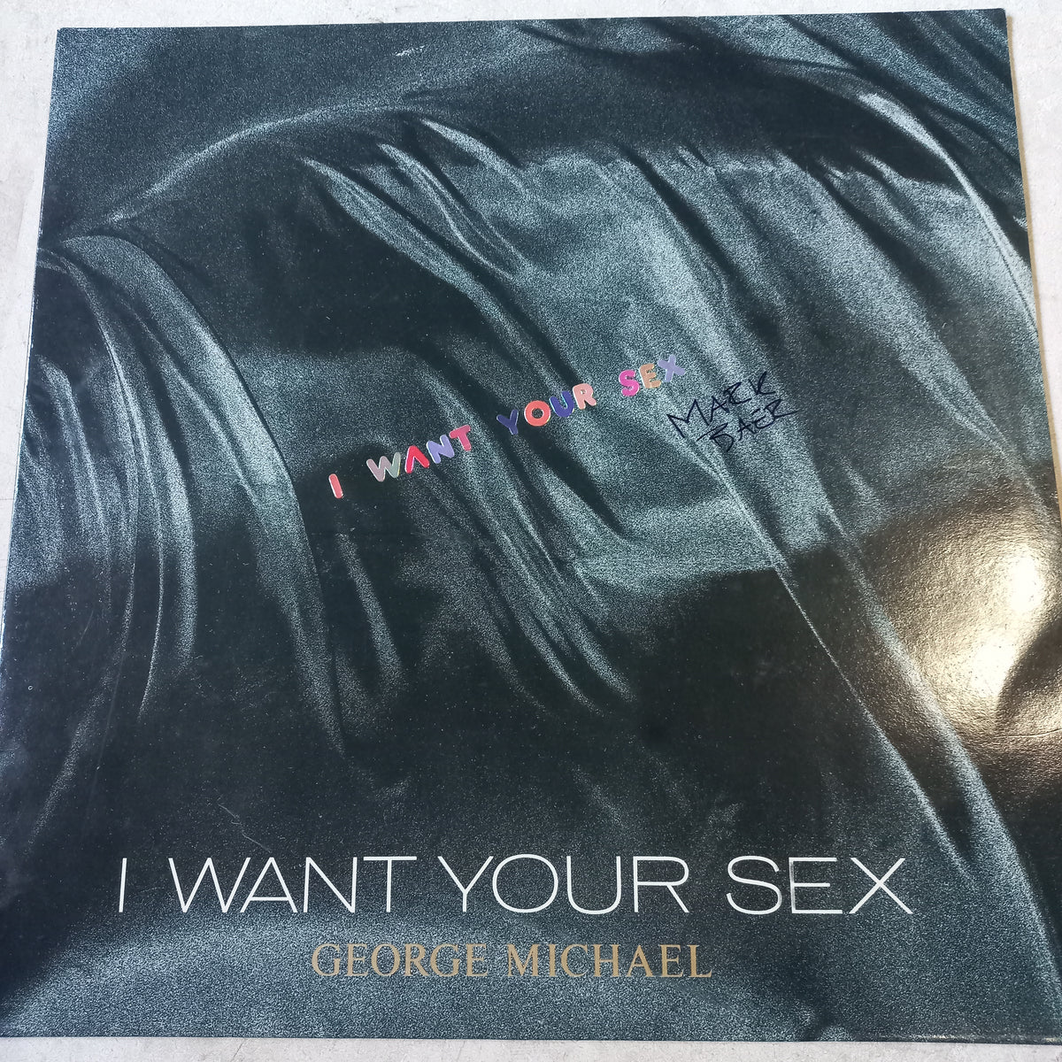 GEORGE MICHAEL I WANT YOUR SEX MAXI 12" SECOND HAND VG+ O NM